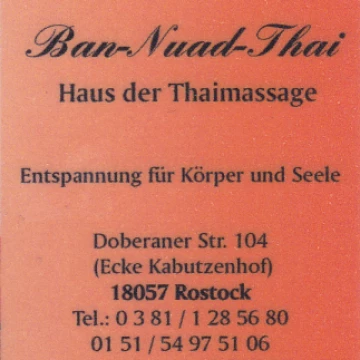 Ban Nuad Thai in Rostock
