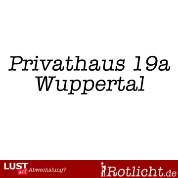 Privathaus 19A in Wuppertal
